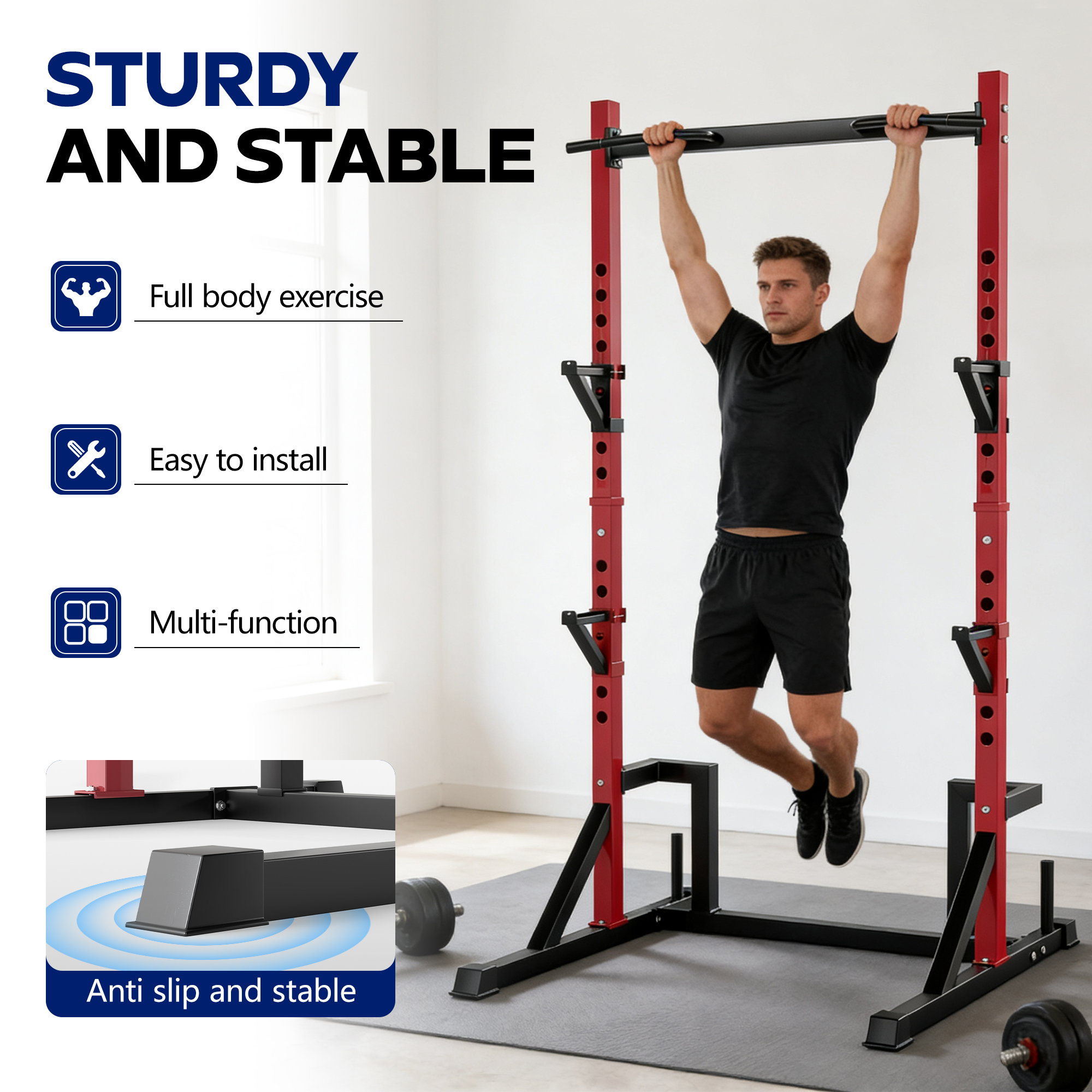 KERDOM Multifunction Power Rac – Outdoor Power Rack Bewertung und Preis