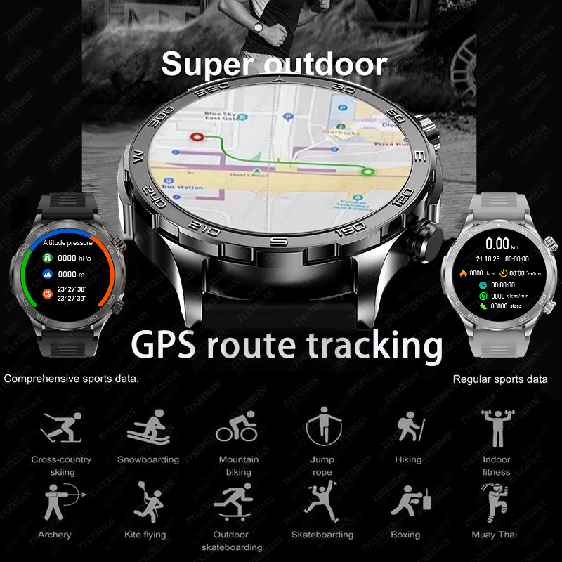 New GPS Track Smart Watch Men  – Outdoor Power Hours Bewertung und Preis