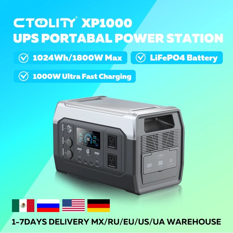 【Best-selling】 CTOLITY XP1000  – Outdoor Power Generator Bewertung und Preis