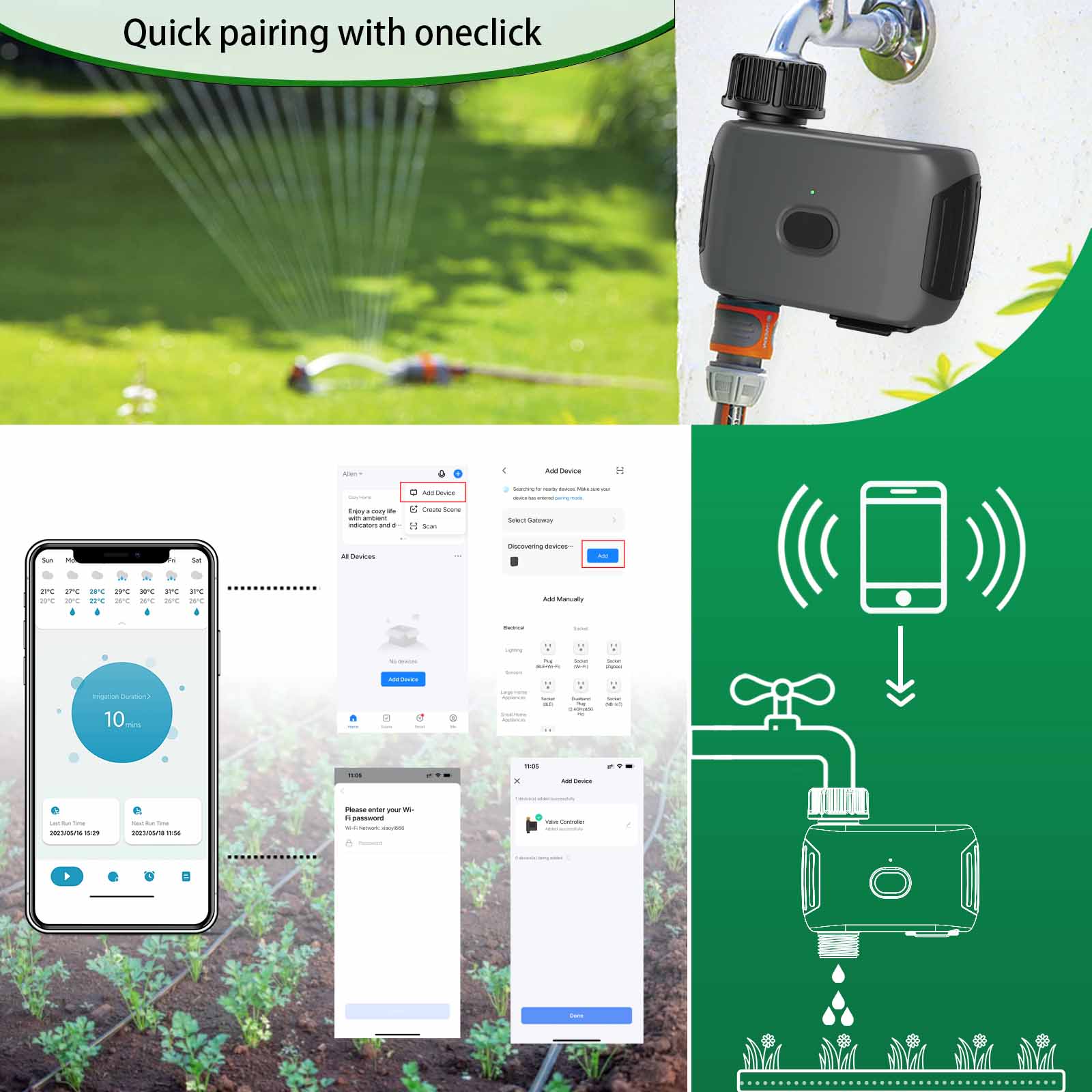 INSOMA automatic plant irrigat – Outdoor Power Timer Bewertung und Preis