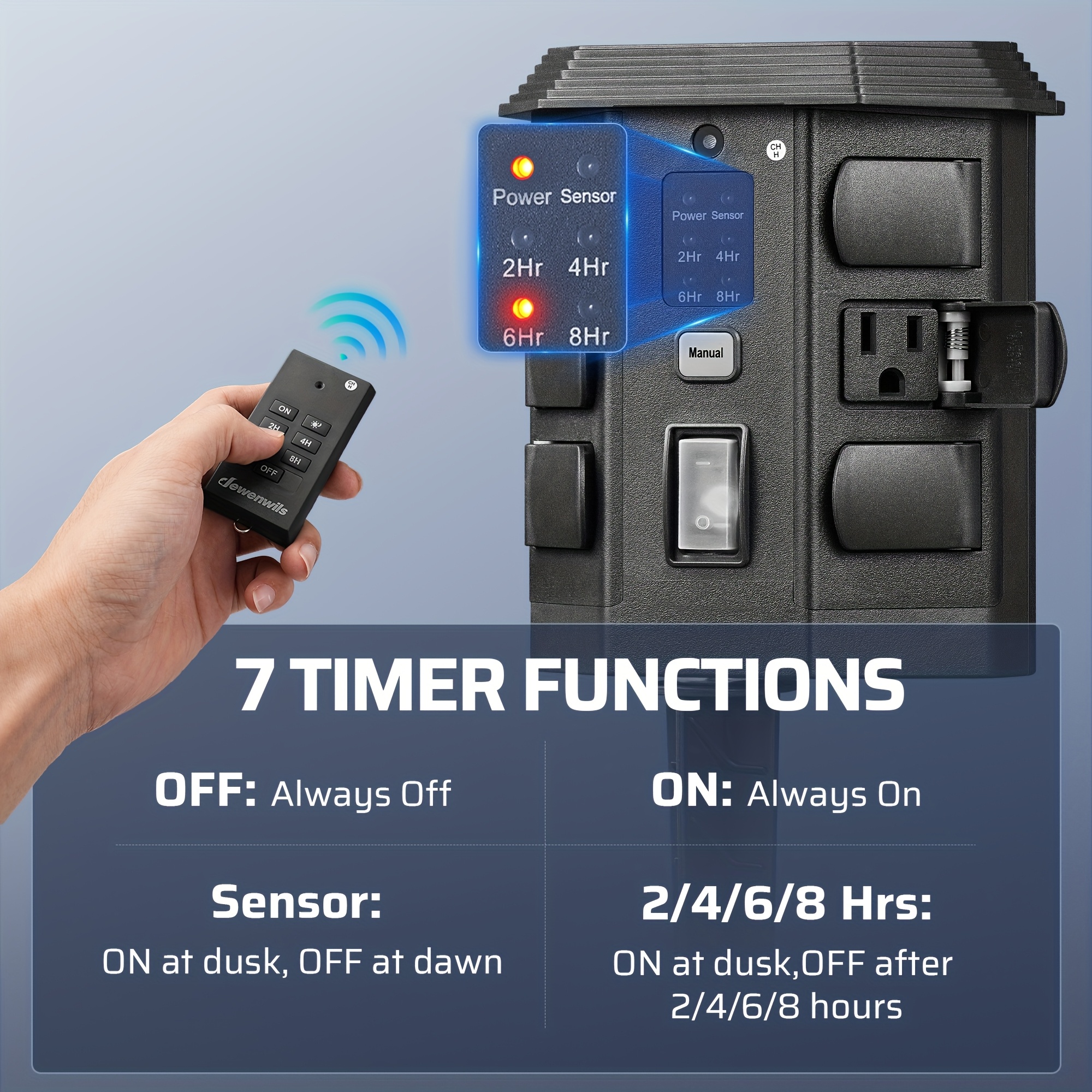 Outdoor Power Stake Timer, Out – Outdoor Power Timer Bewertung und Preis