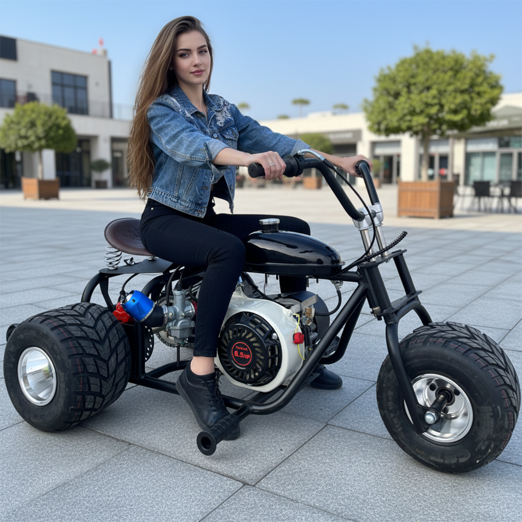 4-stroke gas-powered drift tri – Outdoor Power And Pedal Bewertung und Preis