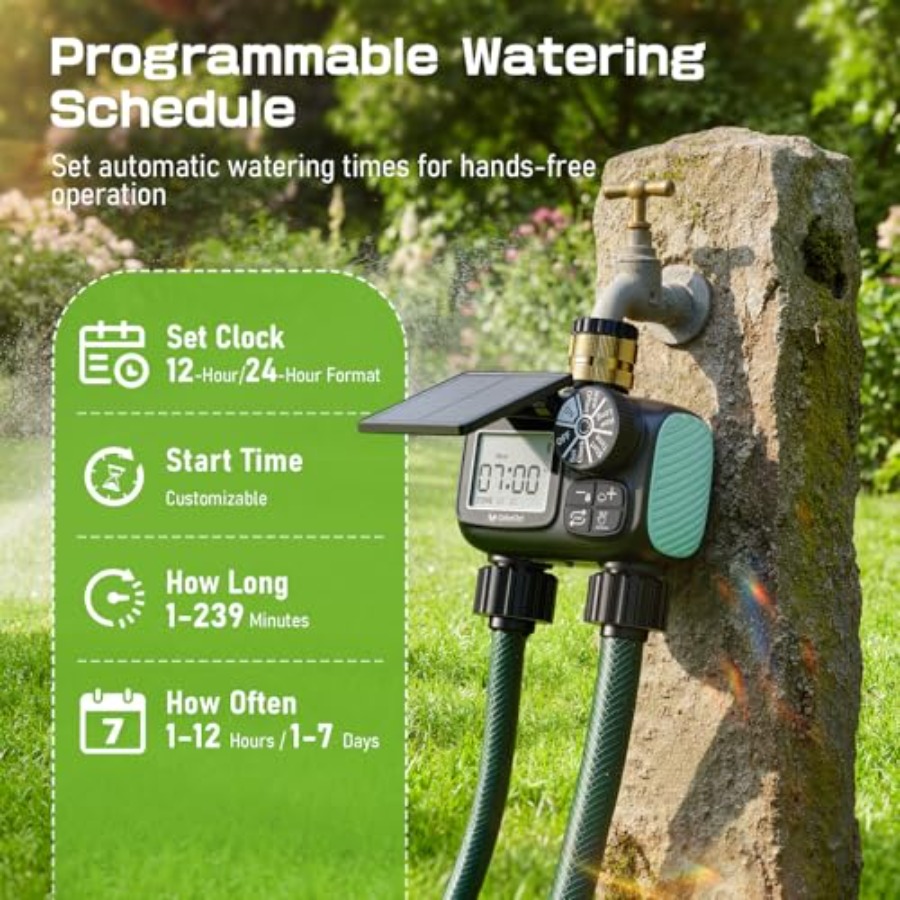 Garden hose timer for outdoor  – Outdoor Power Timer Bewertung und Preis