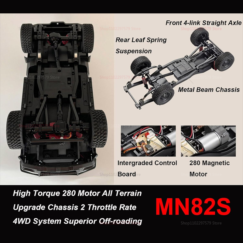 RC Crawler MN82S 1/12 Full Sca – Outdoor Power Rack Bewertung und Preis