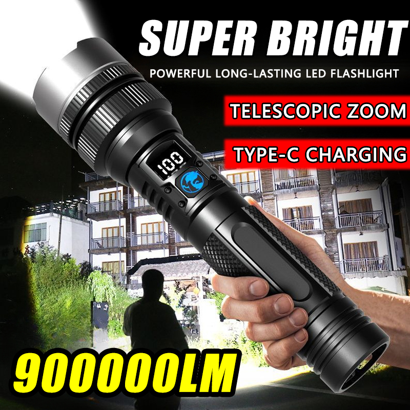 900000LM Powerful LED Flashlig – Outdoor Power Inc Bewertung und Preis