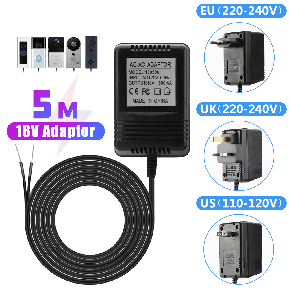 US UK EU Plug 18V AC to DC Tra – Outdoor Power Adapter Wyze Bewertung und Preis