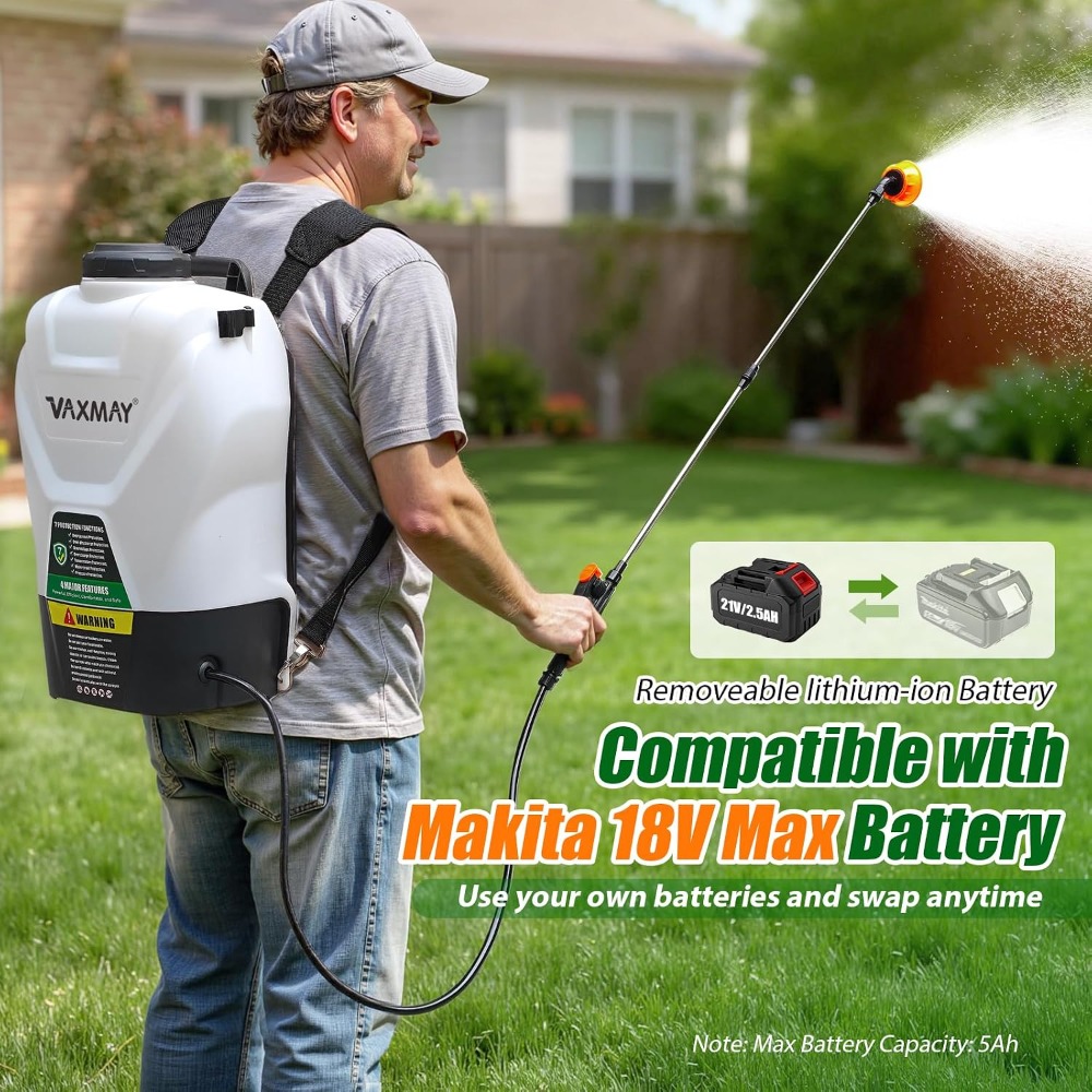 4.2 Gallon Battery Powered Bac – Electric Sprayer Backpack Bewertung und Preis