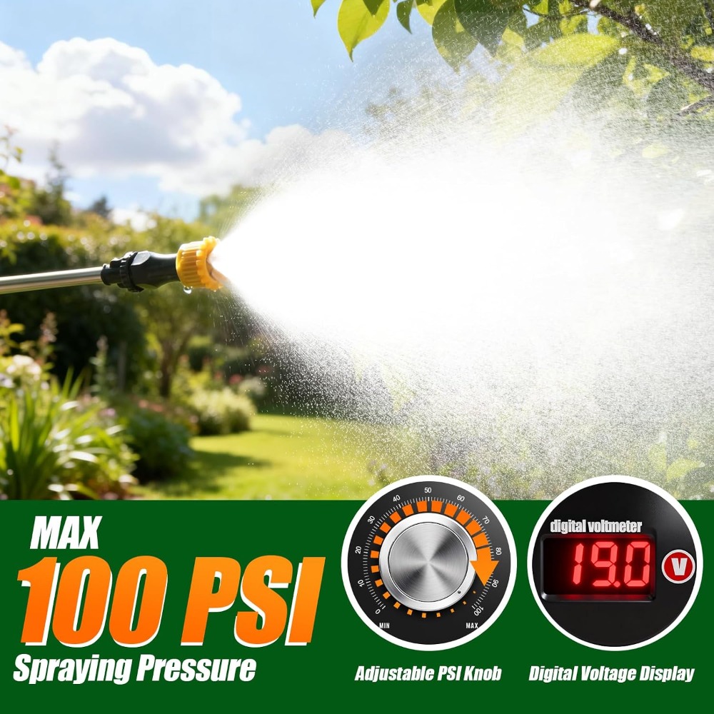 4.2 Gallon Battery Powered Bac – Electric Sprayer Backpack Bewertung und Preis