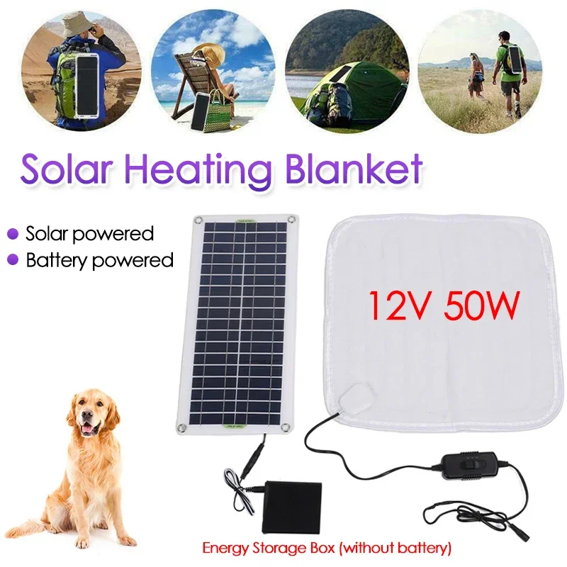 12V 50W Solar Panel Powered El – Outdoor Power Heater Bewertung und Preis
