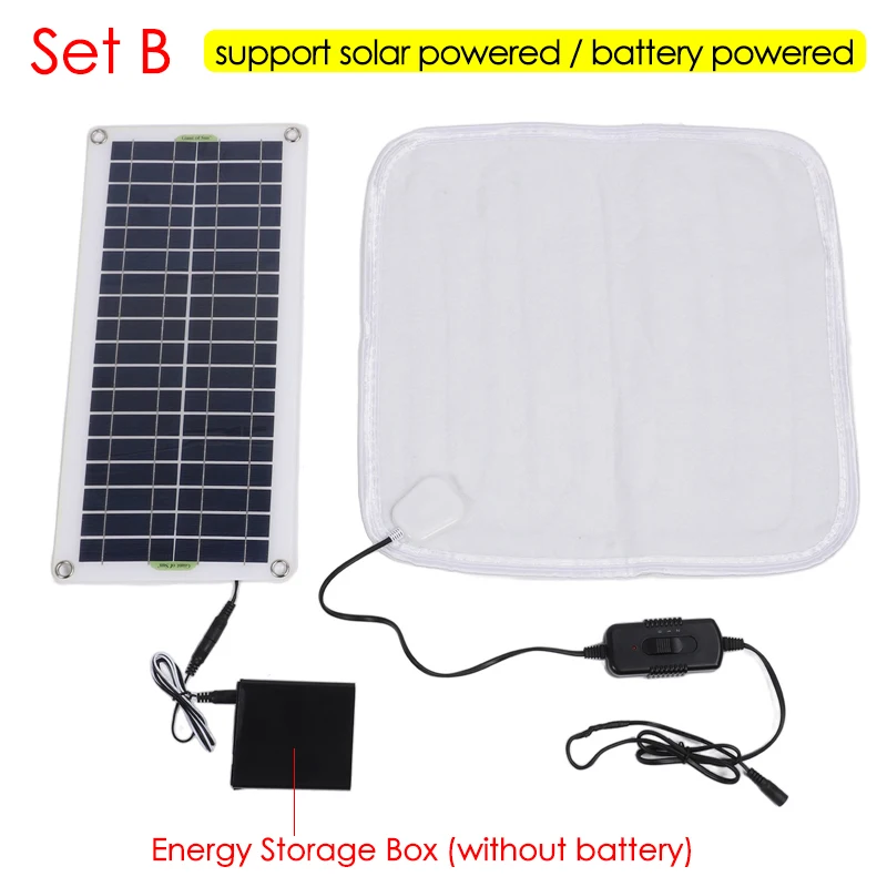 12V 50W Solar Panel Powered El – Outdoor Power Heater Bewertung und Preis