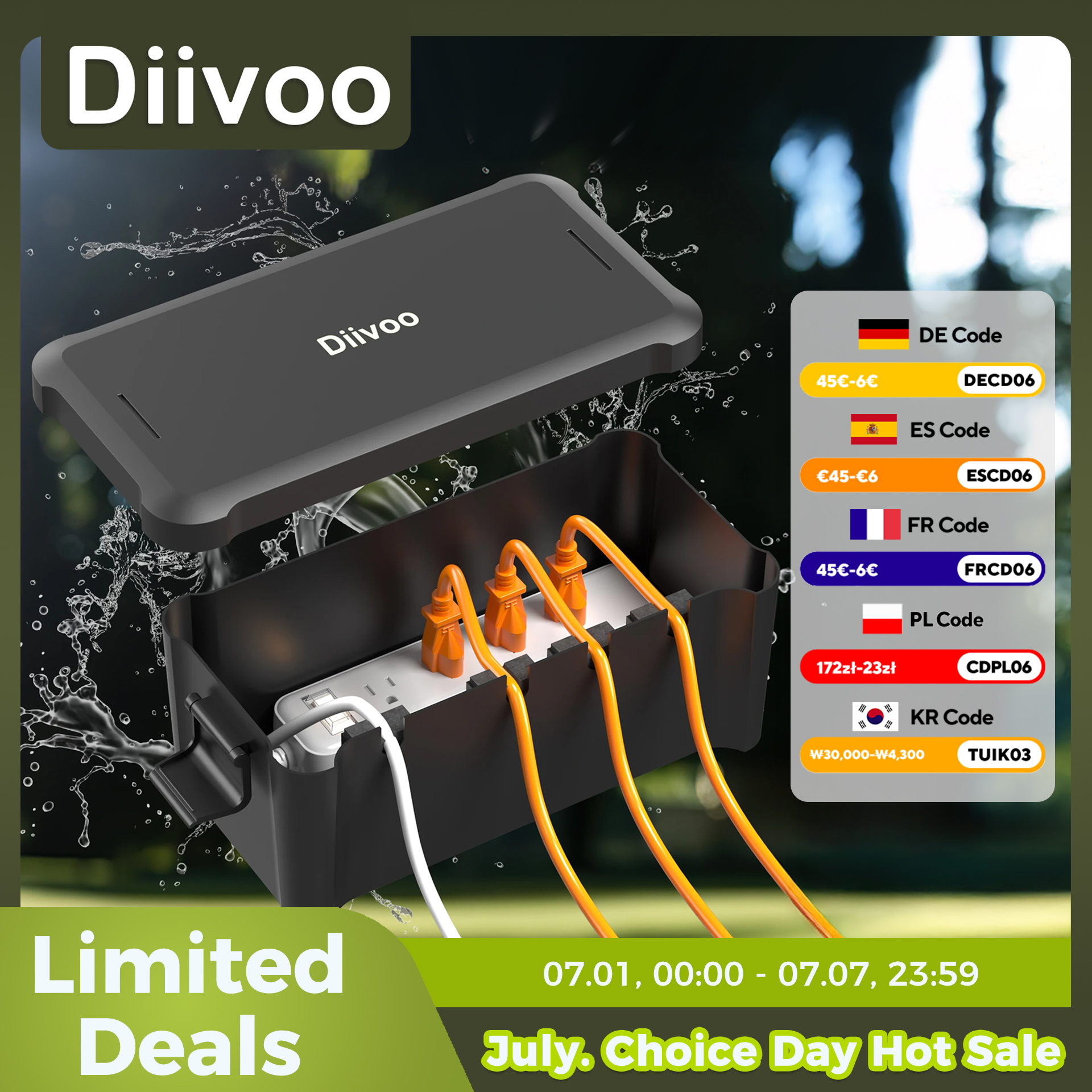 Diivoo Outdoor Waterproof Elec – Outdoor Power Timer Bewertung und Preis