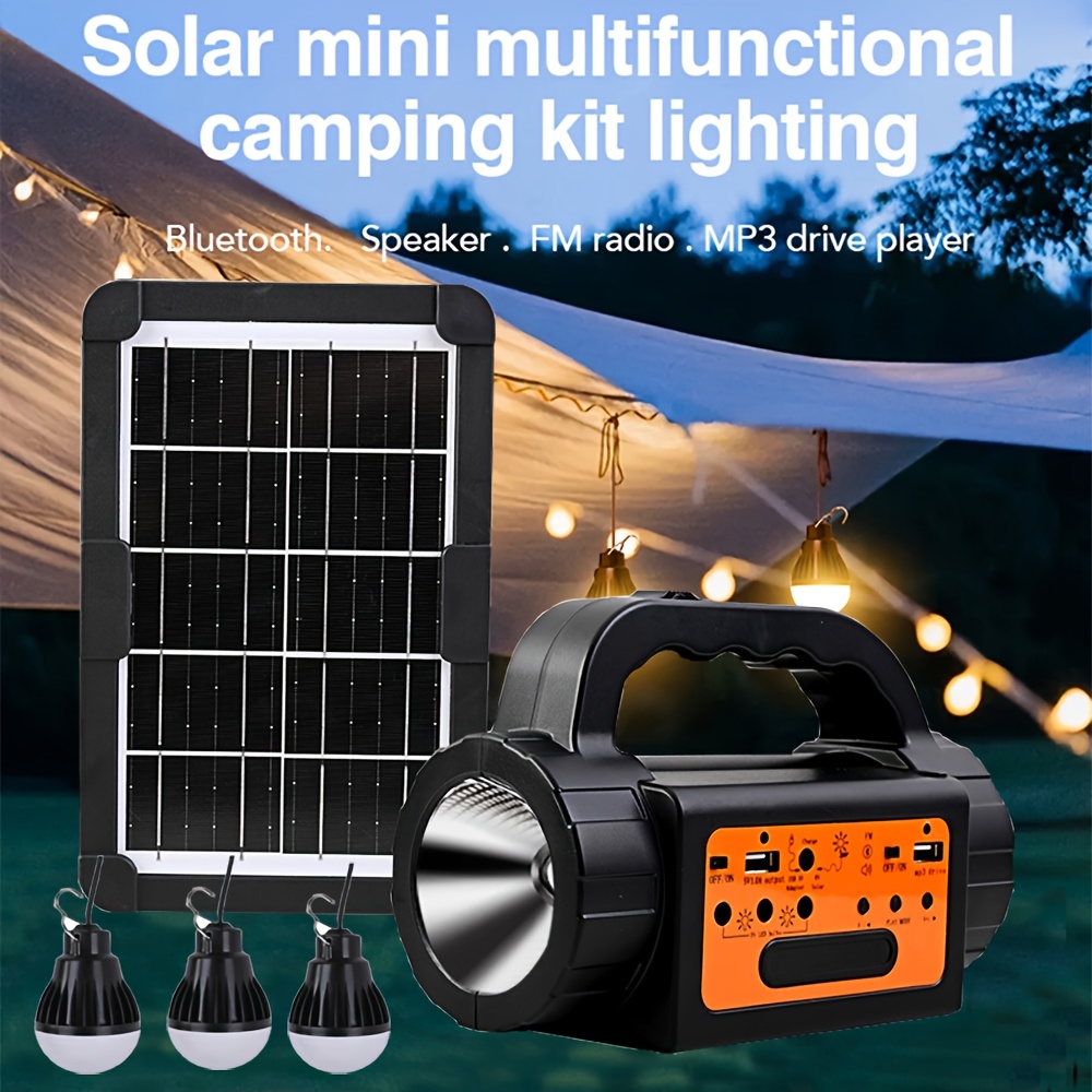 Solar Rechargeable Camping Lig – Outdoor Power Generator Bewertung und Preis