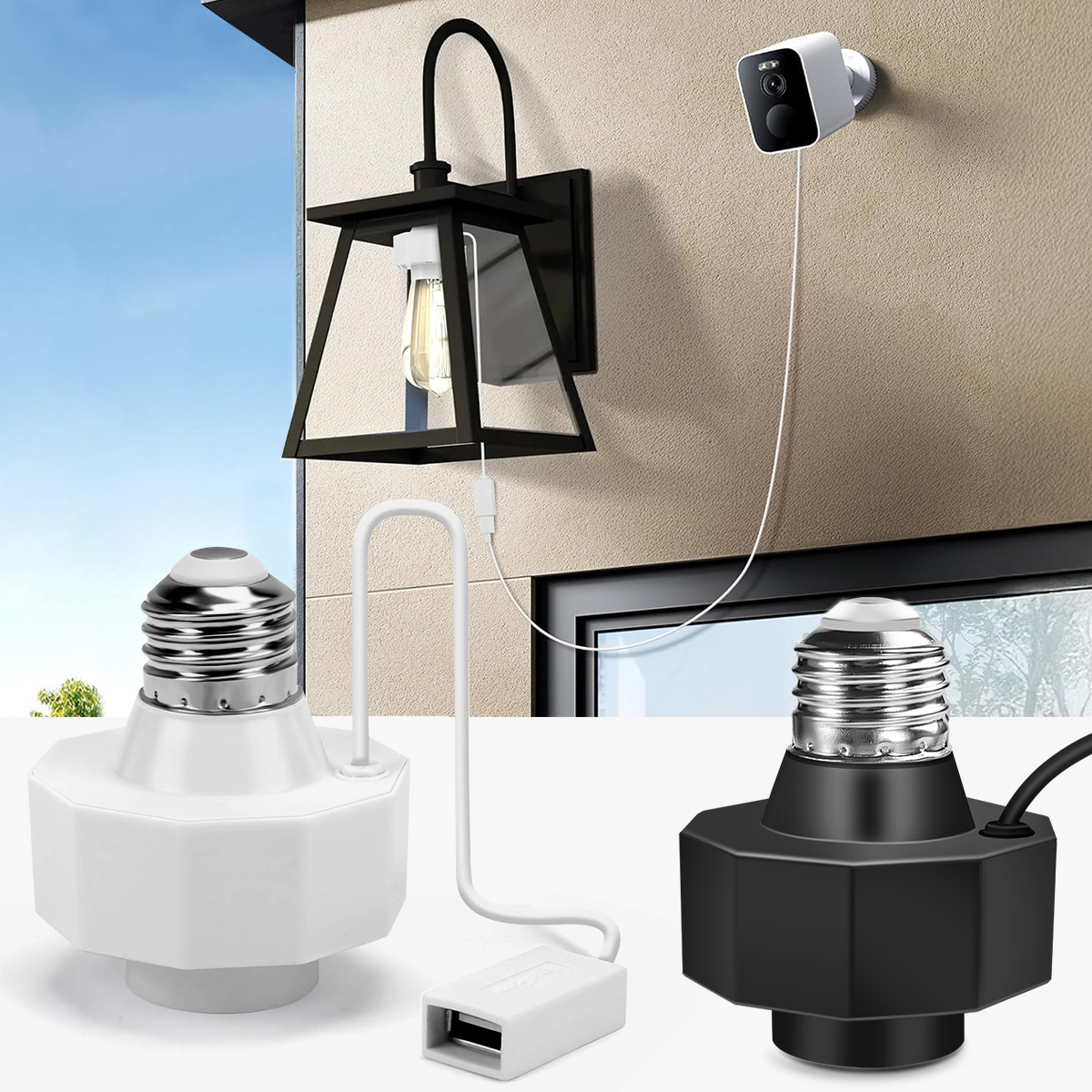 USB Light Socket Outlet Adapte – Outdoor Power Adapter Wyze Bewertung und Preis