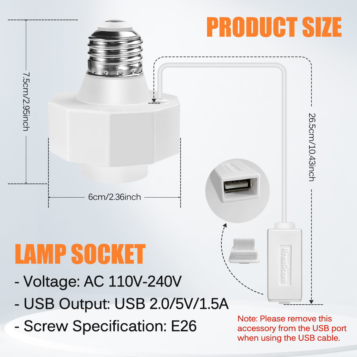 USB Light Socket Outlet Adapte – Outdoor Power Adapter Wyze Bewertung und Preis
