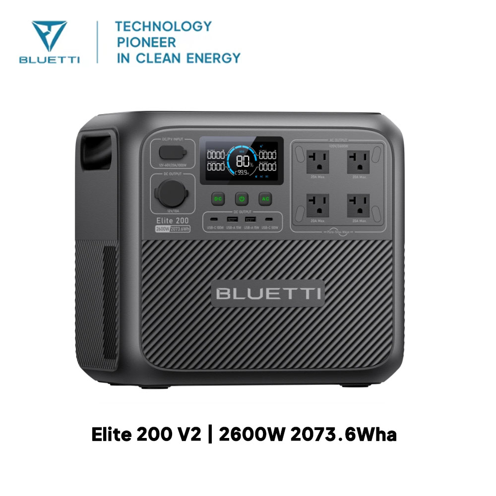【Renew】BLUETTI Elite 200 V2 Po – Outdoor Power Generator Bewertung und Preis
