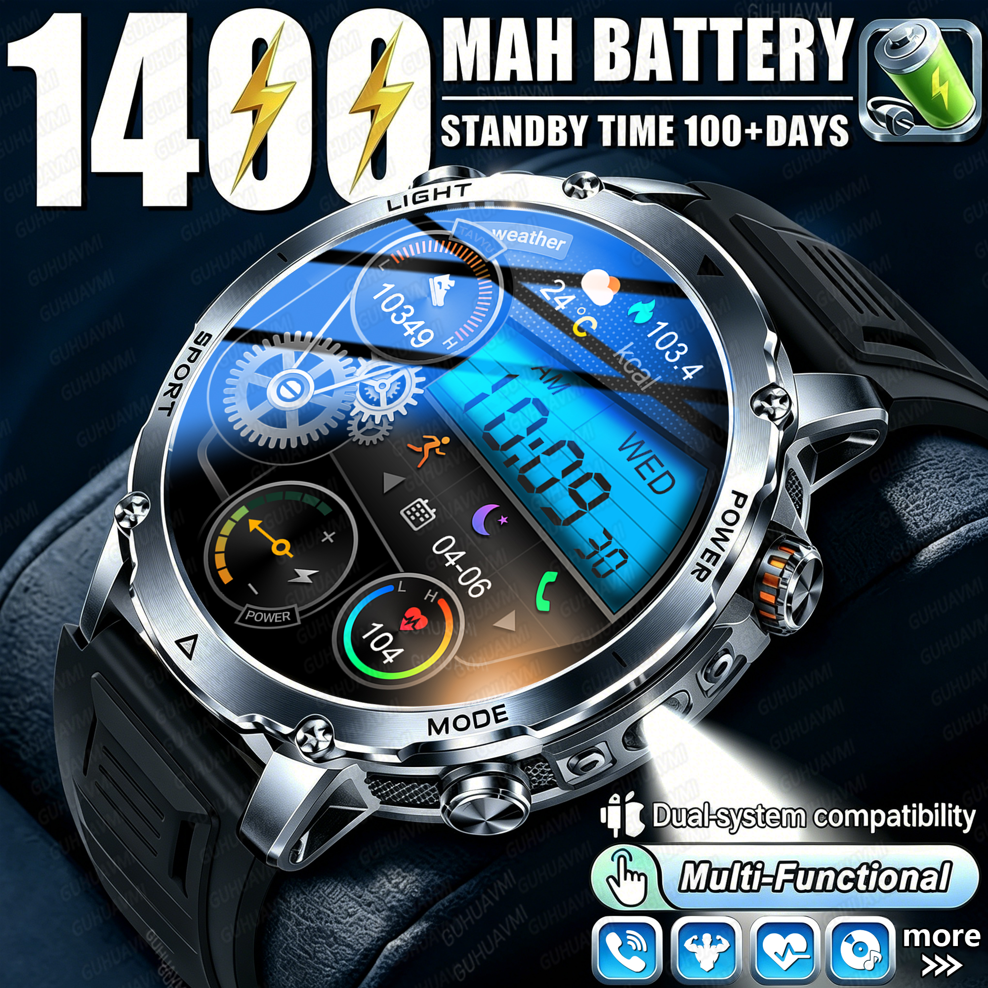 Newly Durable 1400mAh Large Ba – Outdoor Power Hours Bewertung und Preis