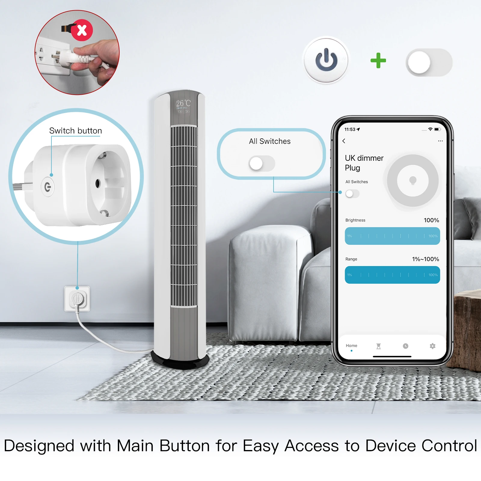 MOES Tuya WiFi Smart Plug Dimm – Outdoor Power Timer Bewertung und Preis