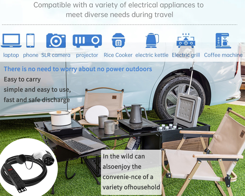 WUFEN Portable Type 2 V2L Cabl – Outdoor Power Inc Bewertung und Preis