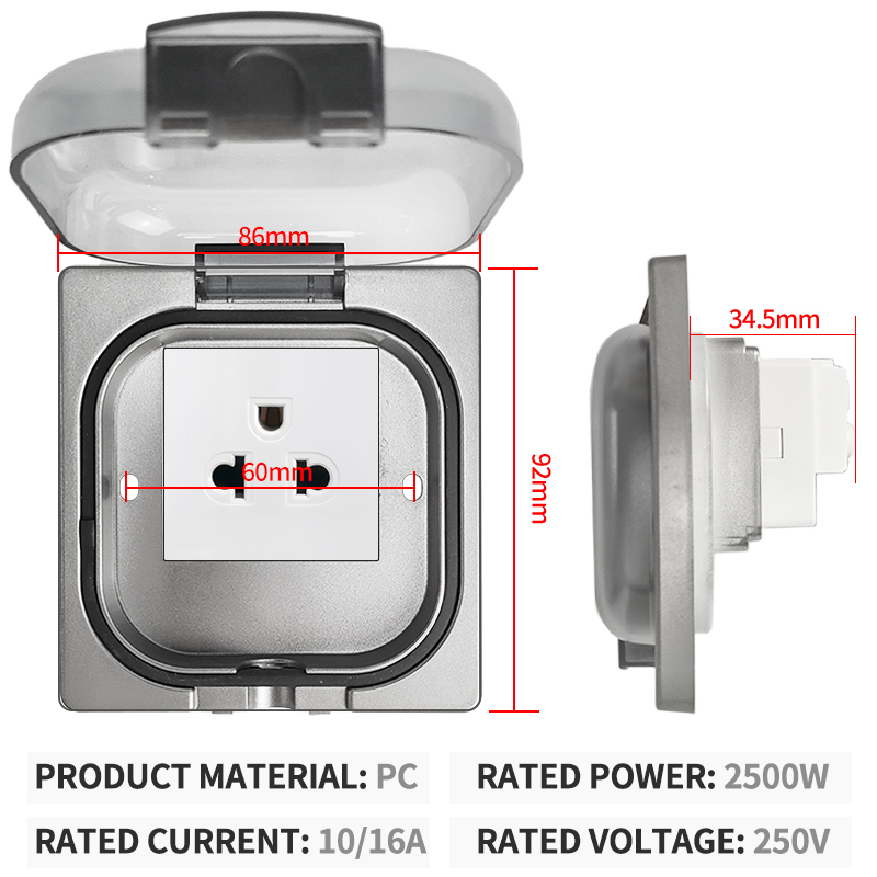 IP65 Waterproof Outdoor Socket – Outdoor Power Rack Bewertung und Preis