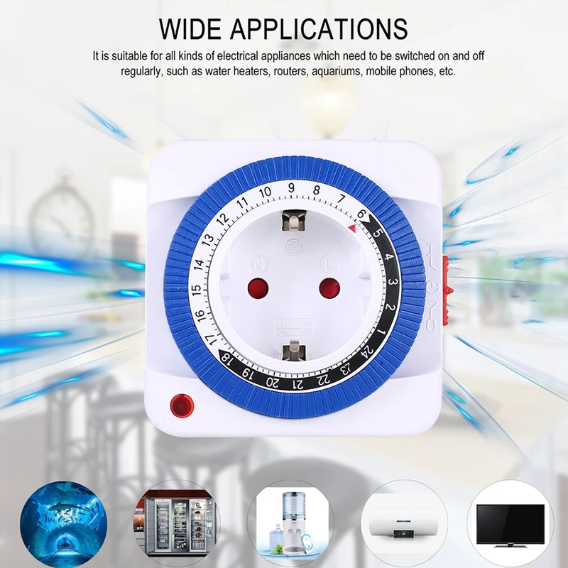 EU/US 24 Hours Timer Switch Ti – Outdoor Power Timer Bewertung und Preis