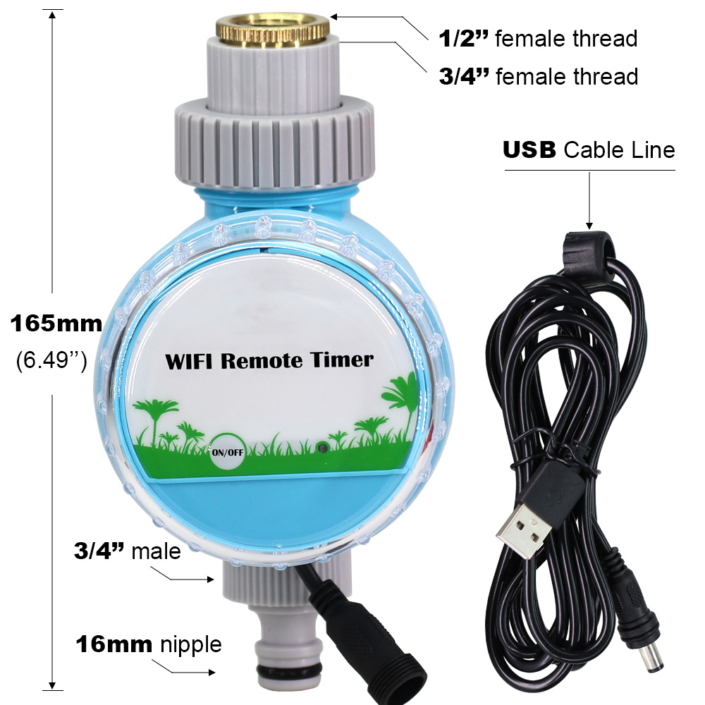 WiFi Wireless Garden Water Tim – Outdoor Power Timer Bewertung und Preis