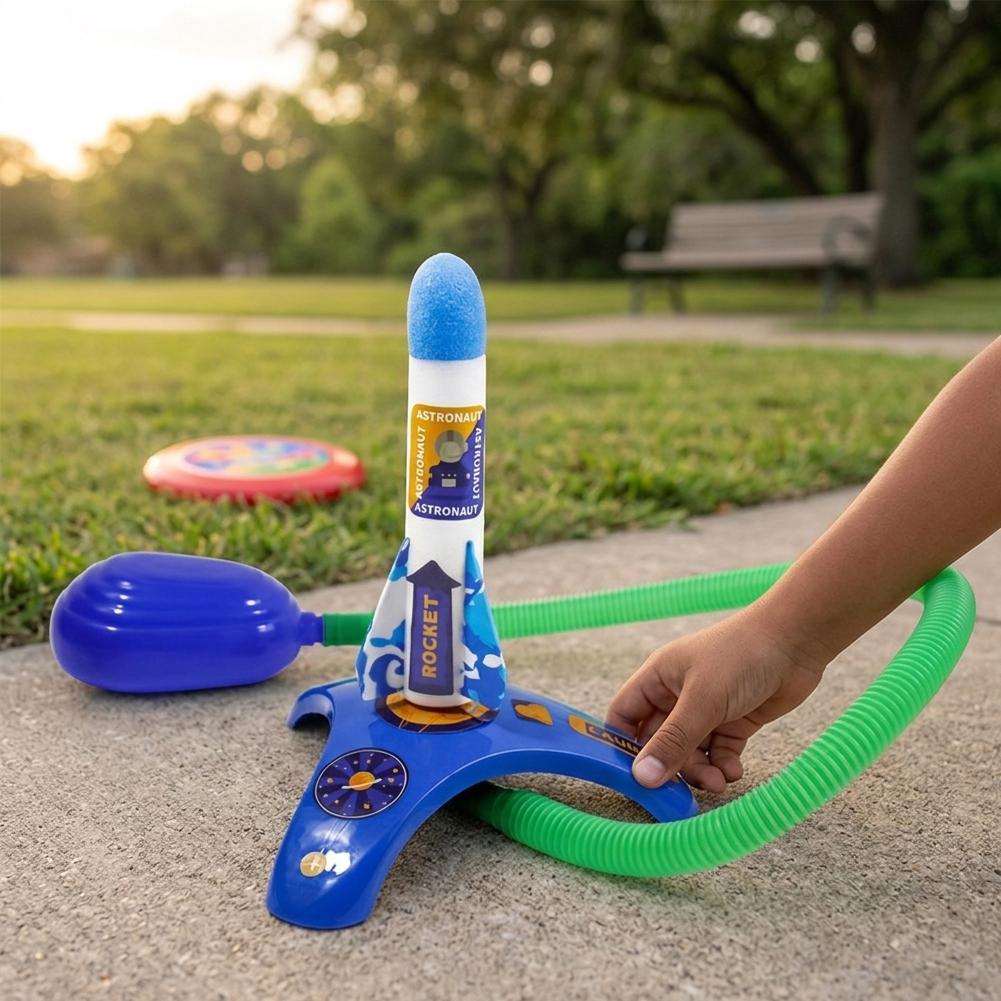 Air Rocket Foot Pump Launcher  – Outdoor Power And Pedal Bewertung und Preis