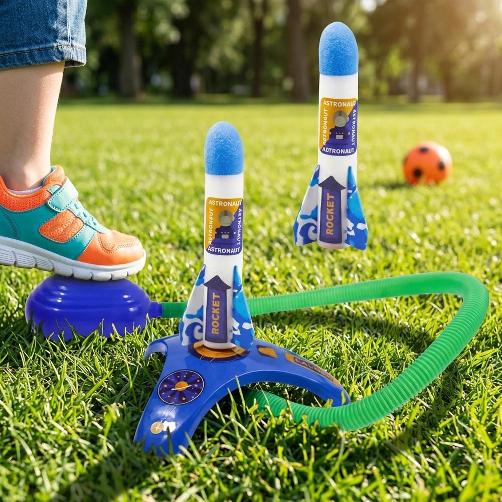 Air Rocket Foot Pump Launcher  – Outdoor Power And Pedal Bewertung und Preis
